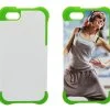 2 in 1 3D iPhone 5 Cover(Light Green)