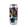 17oz Stainless Steel Coke Can with Straw