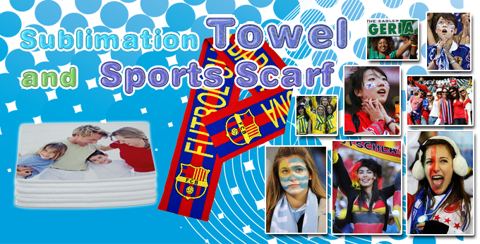 Sublimation Towel and Sports Scarf from BestSub
