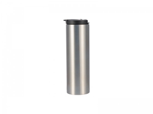 500ml Stainless Steel Flask Bottle (Silver)