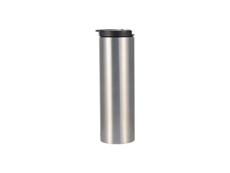 500ml Stainless Steel Flask Bottle (Silver)