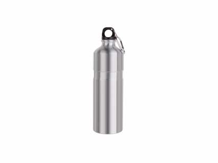750ml Aluminum Water Bottle (Silver)