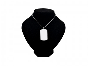 Arc-shaped Dog Tag