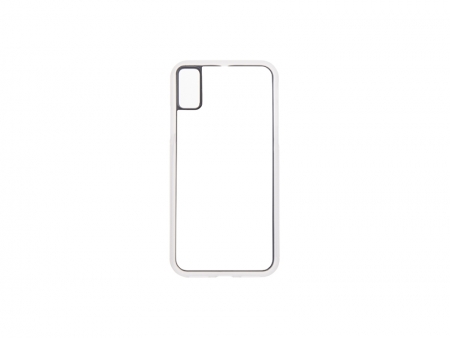 iPhone X Cover (Rubber, Clear)