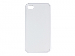 iPhone 4/4S PC+TPU 壳（白）