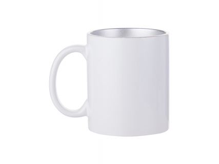 11oz Inner Sparkle Mug (Silver)