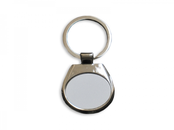 Horizontal Oval Key Ring