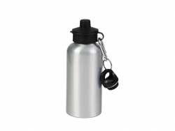 600ml Aluminium Water Bottle with Two Tops