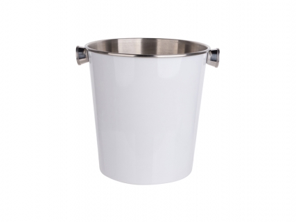 Stainless Steel Ice Bucket (White) MOQ:1000