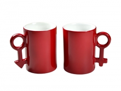 10oz Couple Color Changing Mugs(Red)