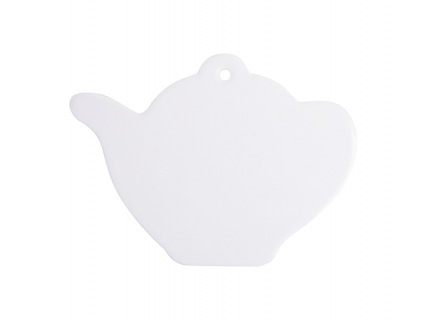 Teapot Ceramic Coaster w/ Cork