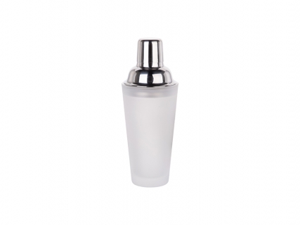 400ml Glass Cocktail Shaker (Frosted)