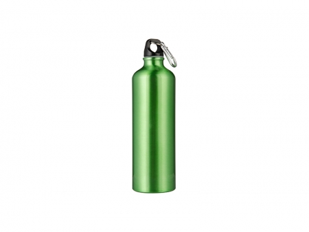 750ml Aluminum Water Bottle - Green
