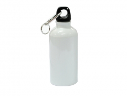 400ml Aluminium Water Bottle (White)