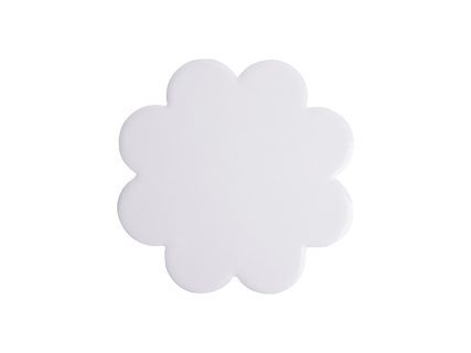 Plum-shaped Ceramic Coaster w/ Cork