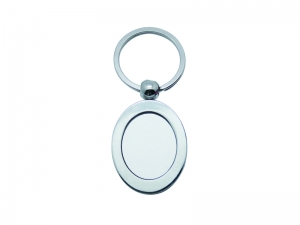 Vertical Oval Key Ring
