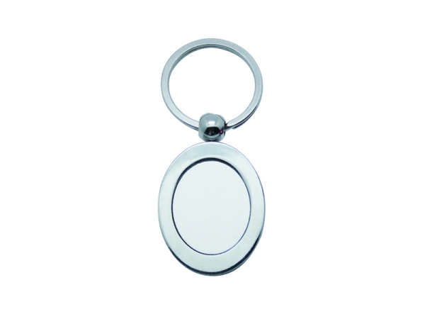 Vertical Oval Key Ring
