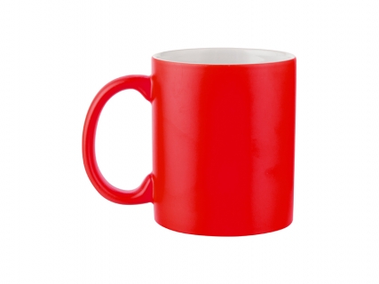 11oz Full Color Mug (Frosted, Red)