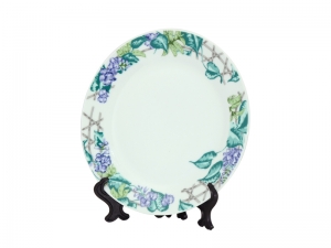 7.5&quot; Rim Plate with Vine