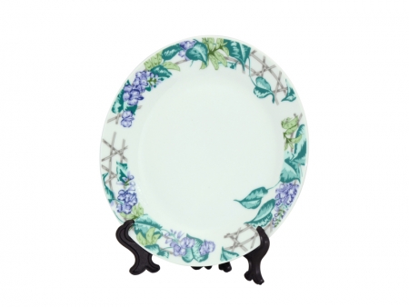 7.5&quot; Rim Plate with Vine