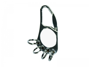 Oval Key Ring With Four Rings