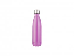 17oz/500ml Stainless Steel Cola Bottle (Purple)