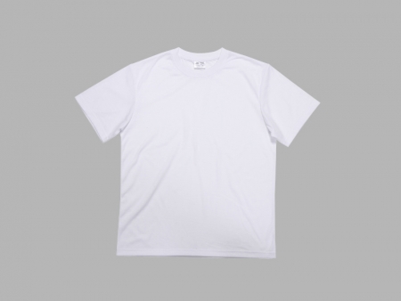 White Polyester T-shirt Roll Material(Cotton Feeling)
