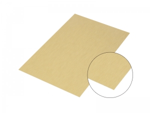 Gold Aluminum Brush Board