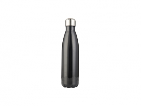 17oz/500ml Stainless Steel Cola Bottle (Black)