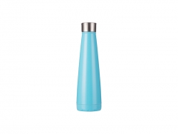 14oz/420ml Stainless Steel Pyramid Shaped Bottle (Blue)