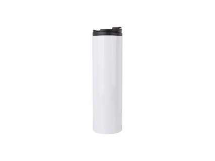 20oz/600ml Sublimation Blank Stainless Steel Flask(White)