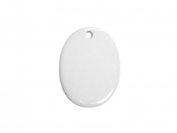 Oval Ceramic Ornament