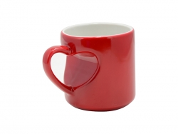 Heart Shape Handled Color Changing Mug(Red)