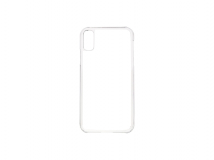 iPhone XS Max Cover (Plastic, Clear)