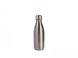 12oz/350ml Stainless Steel Cola Bottle (Silver)