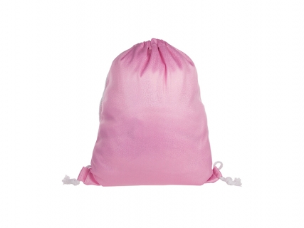 Glitter Drawstring Backpack(Pink)