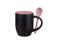 11oz Changing Color Spoon Mug(Pink)