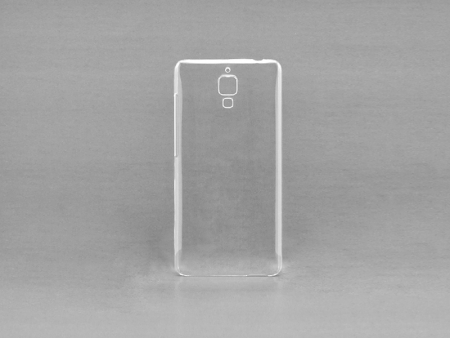 3D Xiaomi Mi4 Cover(Coated, Clear Glossy)