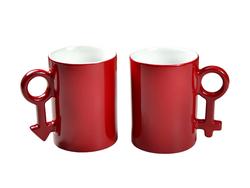 10oz Couple Color Changing Mug (Red)