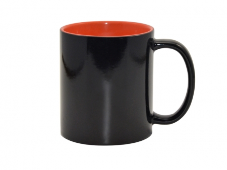 11oz Black Magic Mug (Inner Orange)