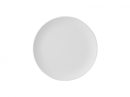 6 in. White Plastic Plate