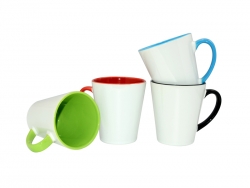 12oz Inner Rim Color Latte Mug