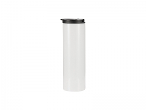 500ml Stainless Steel Flask Bottle (White)