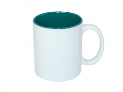 11oz Two-Tone Color Mugs - Green