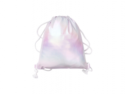 Gradient Drawstring Backpack (Light Purple,33*40cm)