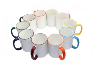 15oz Rim/Handle Mugs