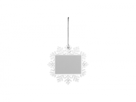 Hanging Plastic Ornament (Snowflake, 14*14cm)