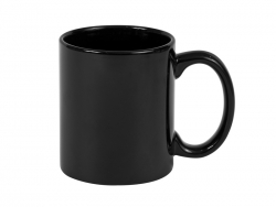 11oz Full Color Mug(Glossy, Black)