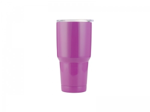 30oz Stainless Steel Tumbler(Purple)