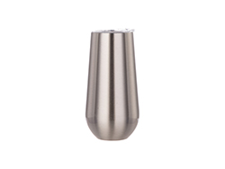 Copo Champagne  Inox 5oz/160ml (Prateado)